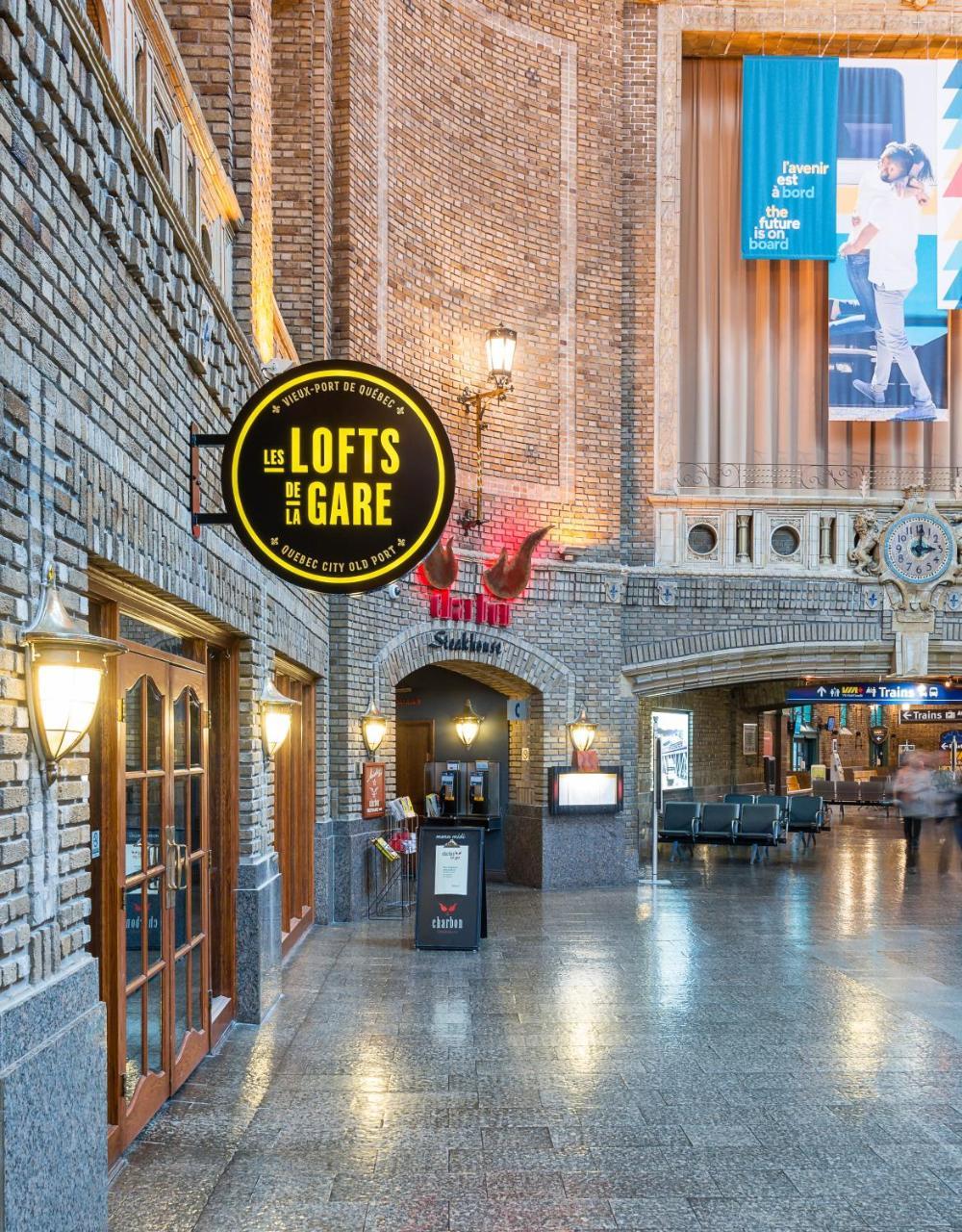 Les Lofts De La Gare - Par Les Lofts Vieux-Quebec Διαμέρισμα Εξωτερικό φωτογραφία
